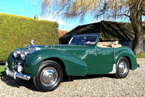 1949 Triumph 2000 Roadster in lovely condition