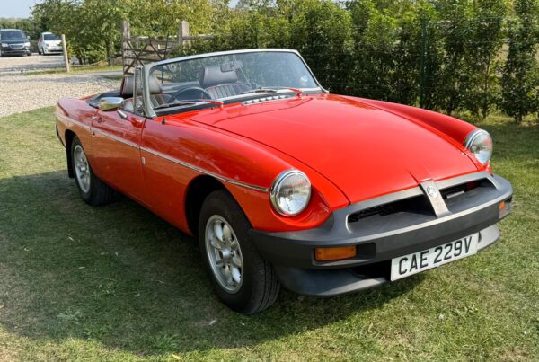 MGB Roadster . Very Original Car with amazing history .